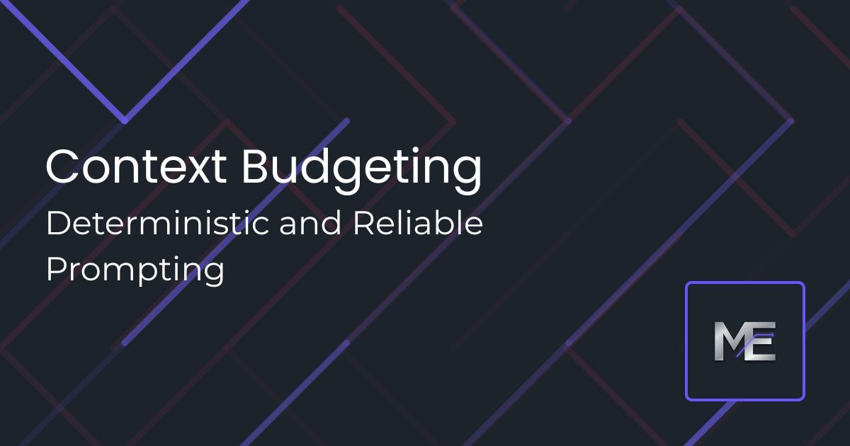 Issue #19: Deterministic Context Budgeting for Reliable LLM Prompting