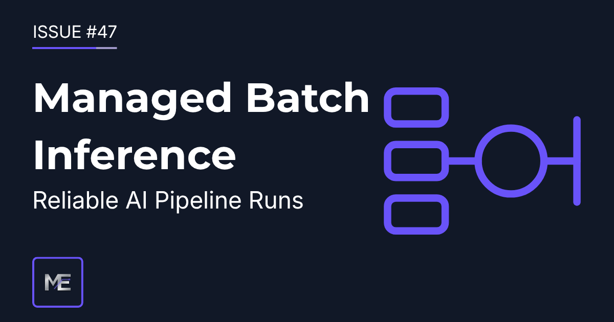 Issue #47: Batch Inference Job Control for AI Pipelines